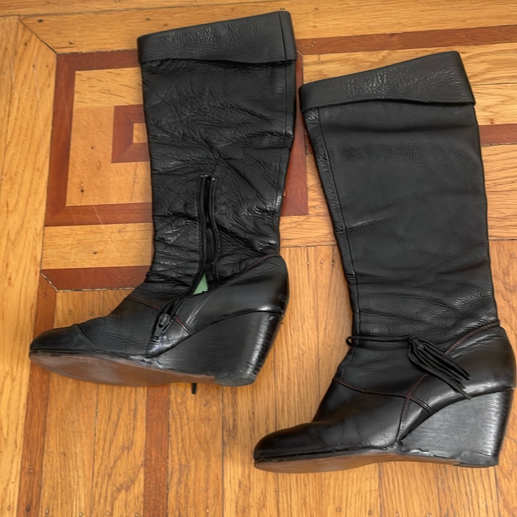 Vintage Coclico High Wedge Boots